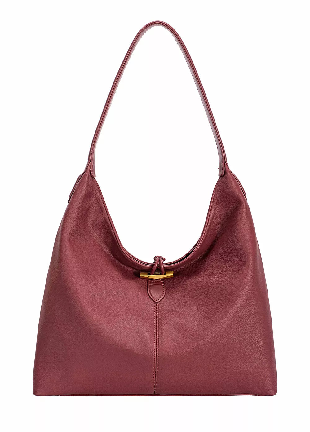 Burgundy Madison Shoulder Bag