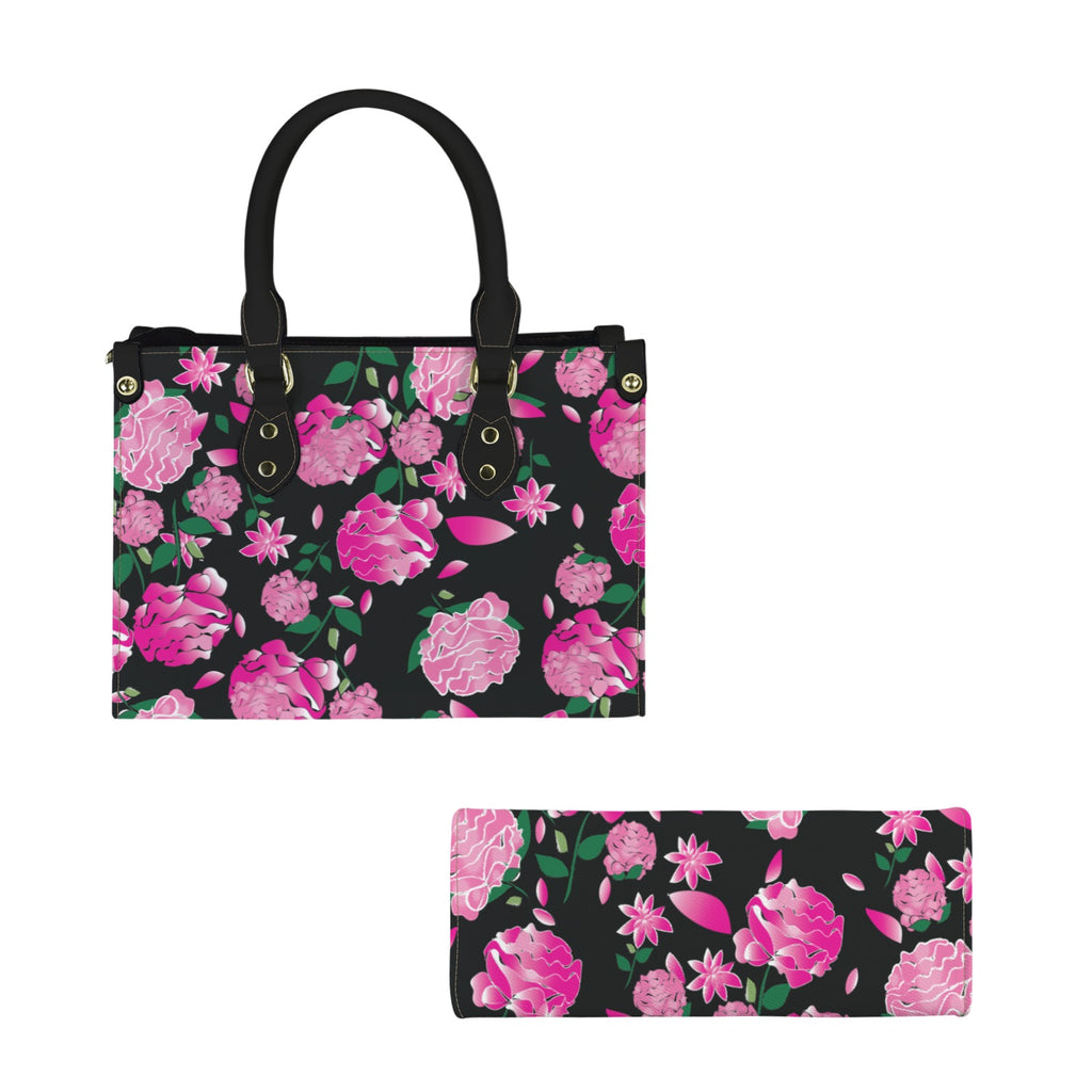 Artwork Shoulder Bag - Peony