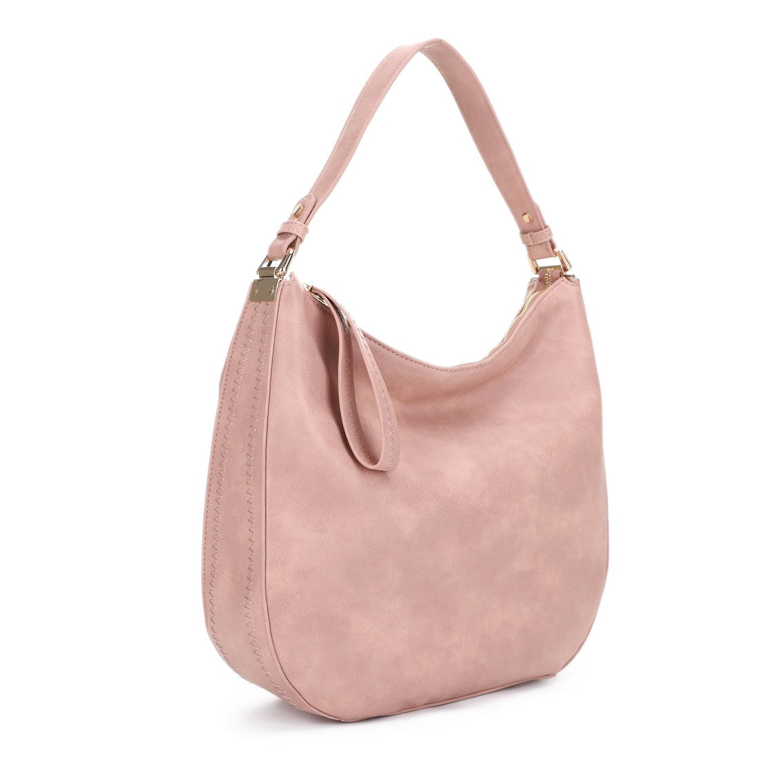 Madison Collection - Large Hobo Bag (Blush Pink)