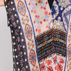 Spring Kimono - Black and Multicolor