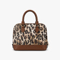 Fall Cheetah Brandy Satchel