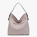 Aztec Embroidered Satchel - Pink Multi