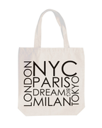 AMMA JO Artwork Canvas Bag (Fashion Road NYC)
