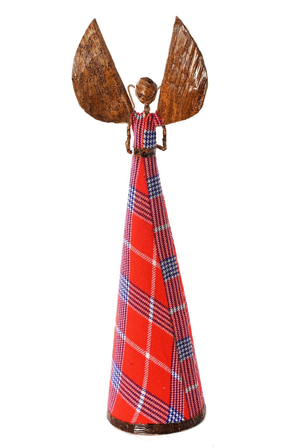 Banana Fiber Kenyan Angel with Star