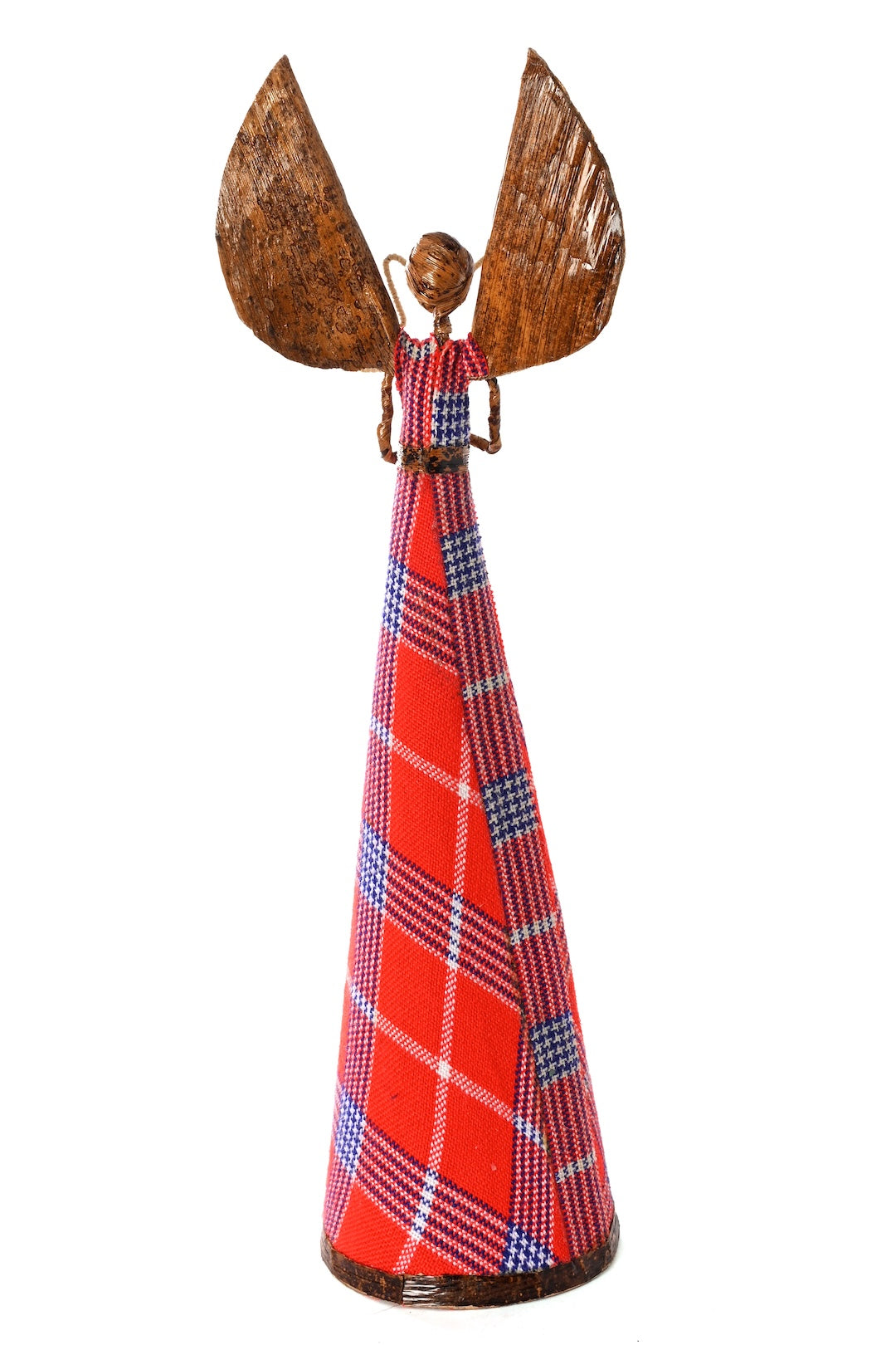 Banana Fiber Kenyan Angel with Star