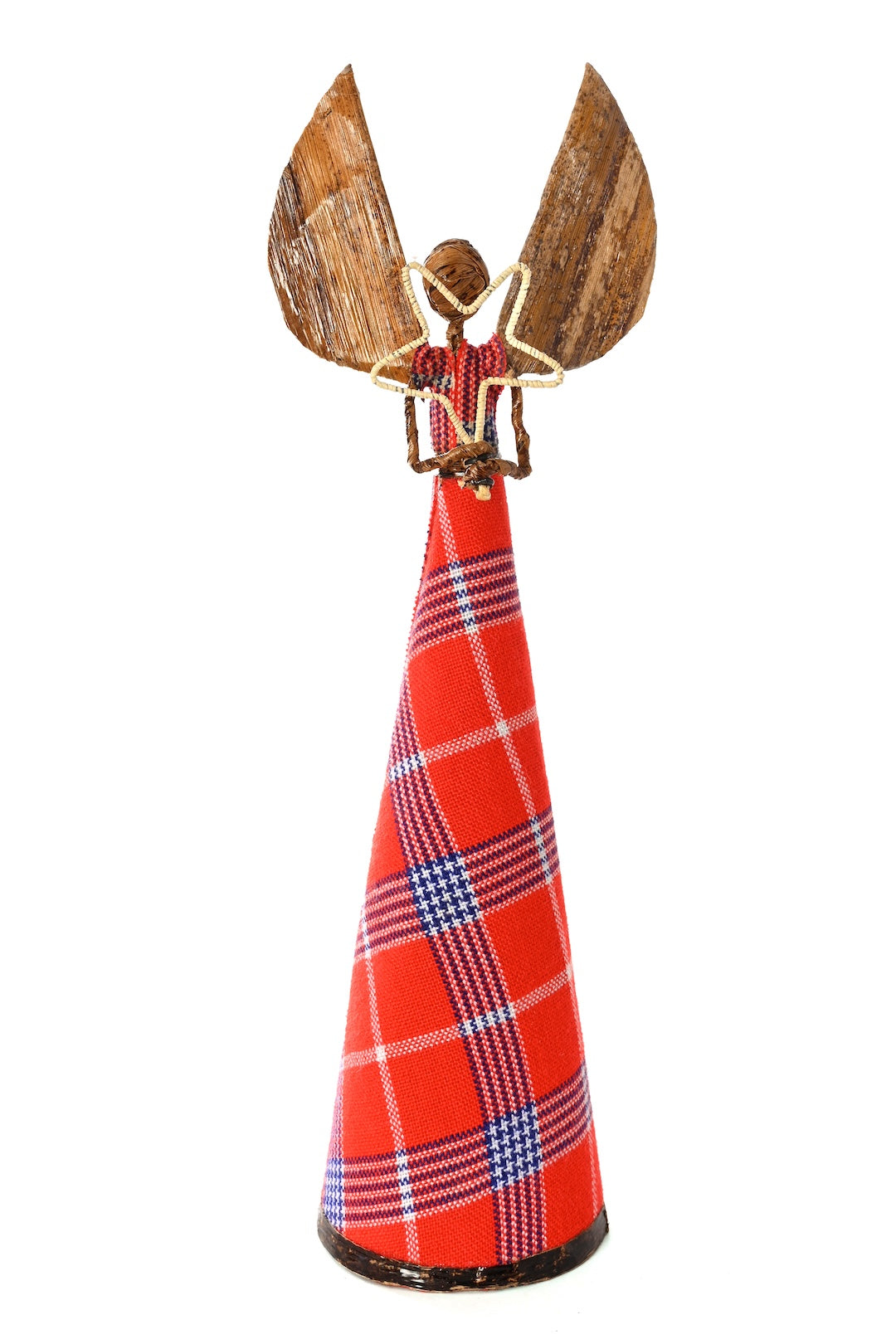 Banana Fiber Kenyan Angel with Star