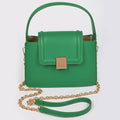 Top Handle Bucket Mini Bag (Green)