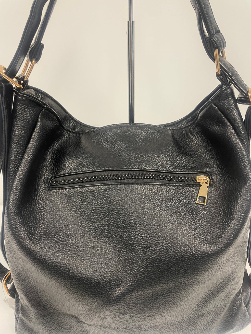 Black Convertible Shoulder Bag
