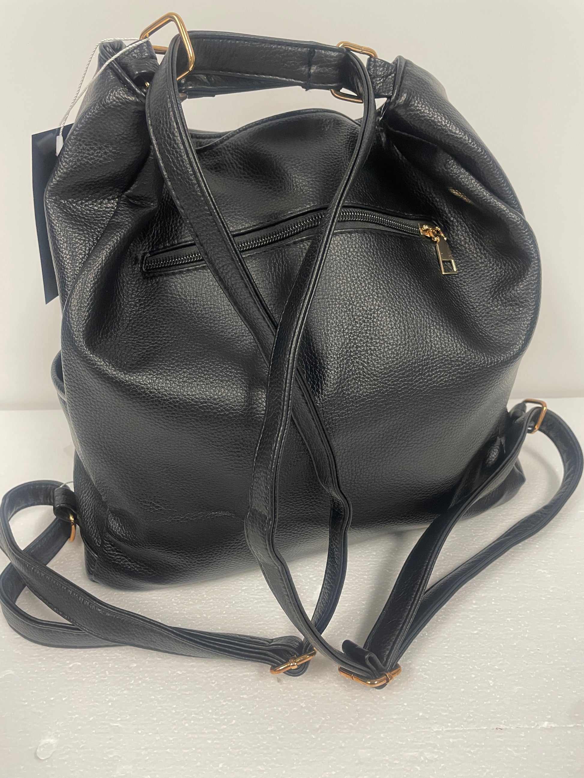 Black Convertible Shoulder Bag