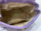 Lavendar Purple Twist Lock Mini Bag
