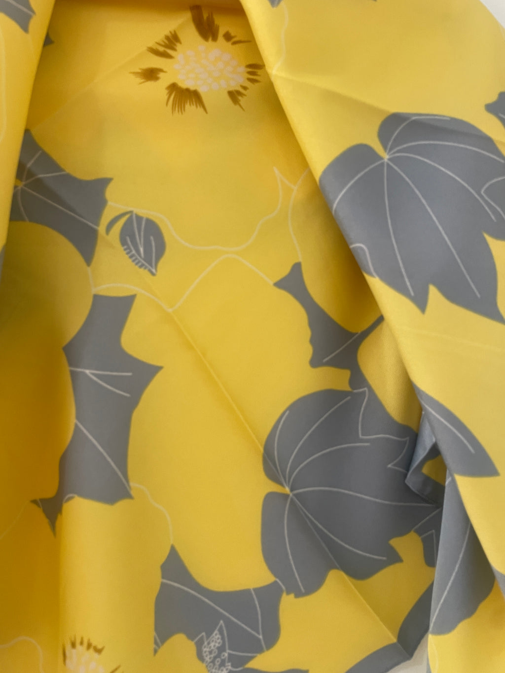 Yellow Floral Scarf