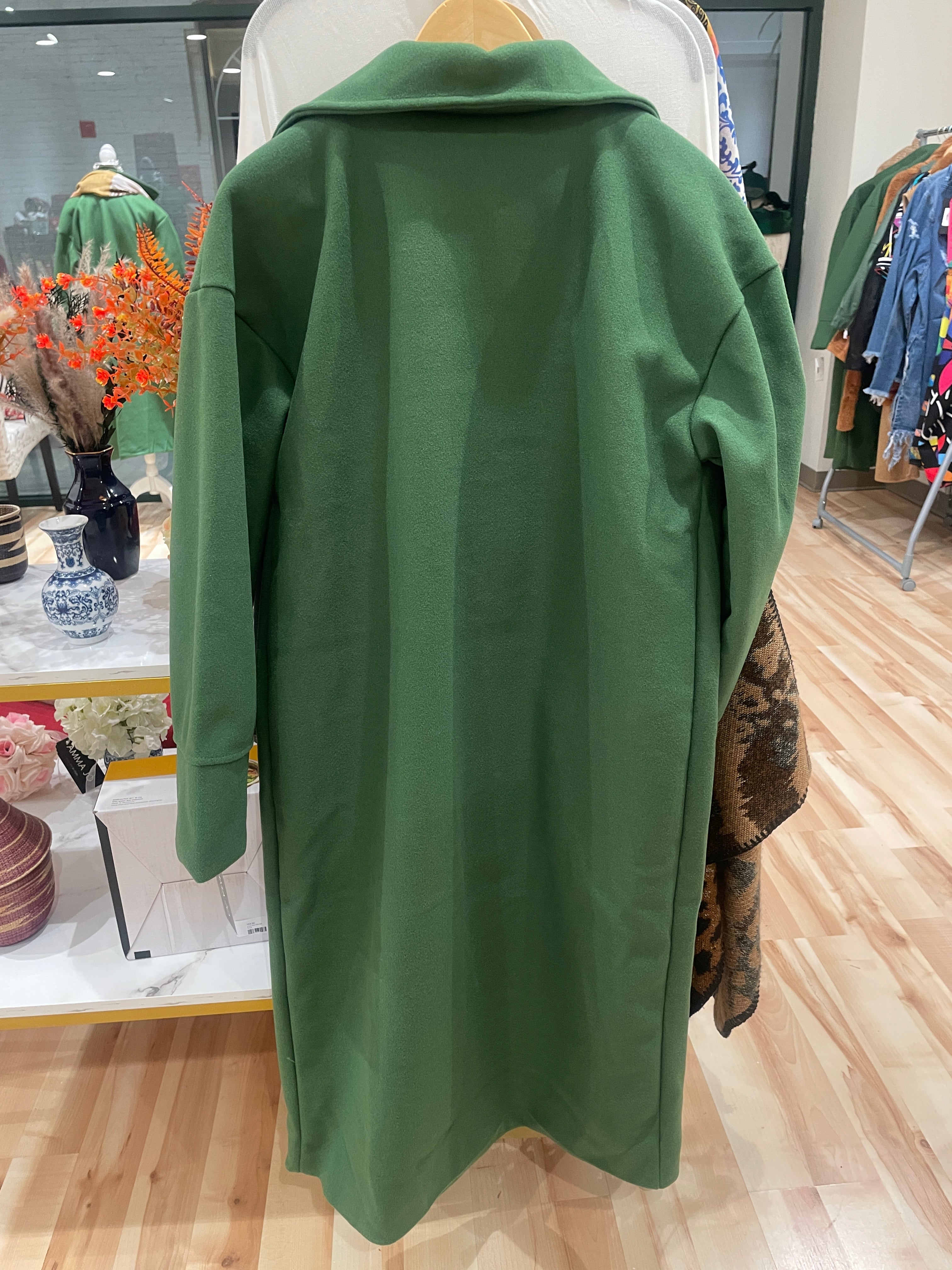 Green Peacoat