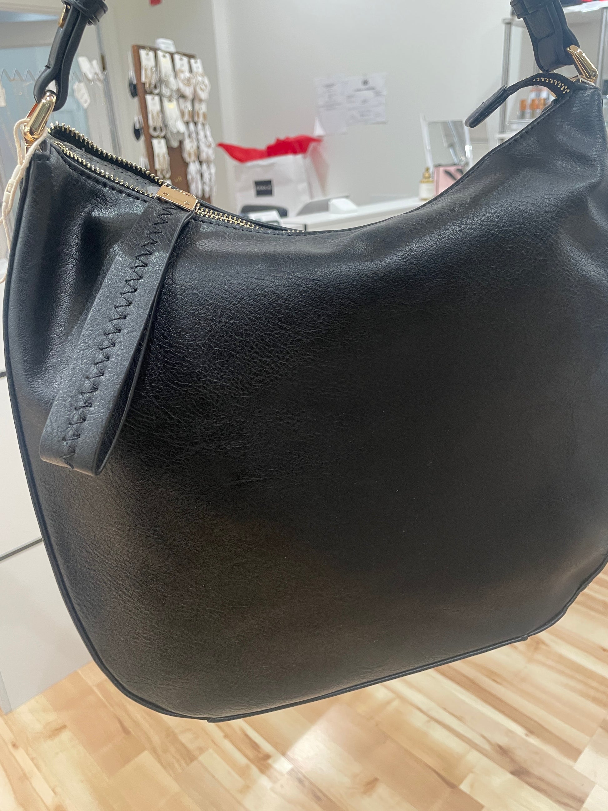 Madison Collection - Large Hobo Bag (Black)