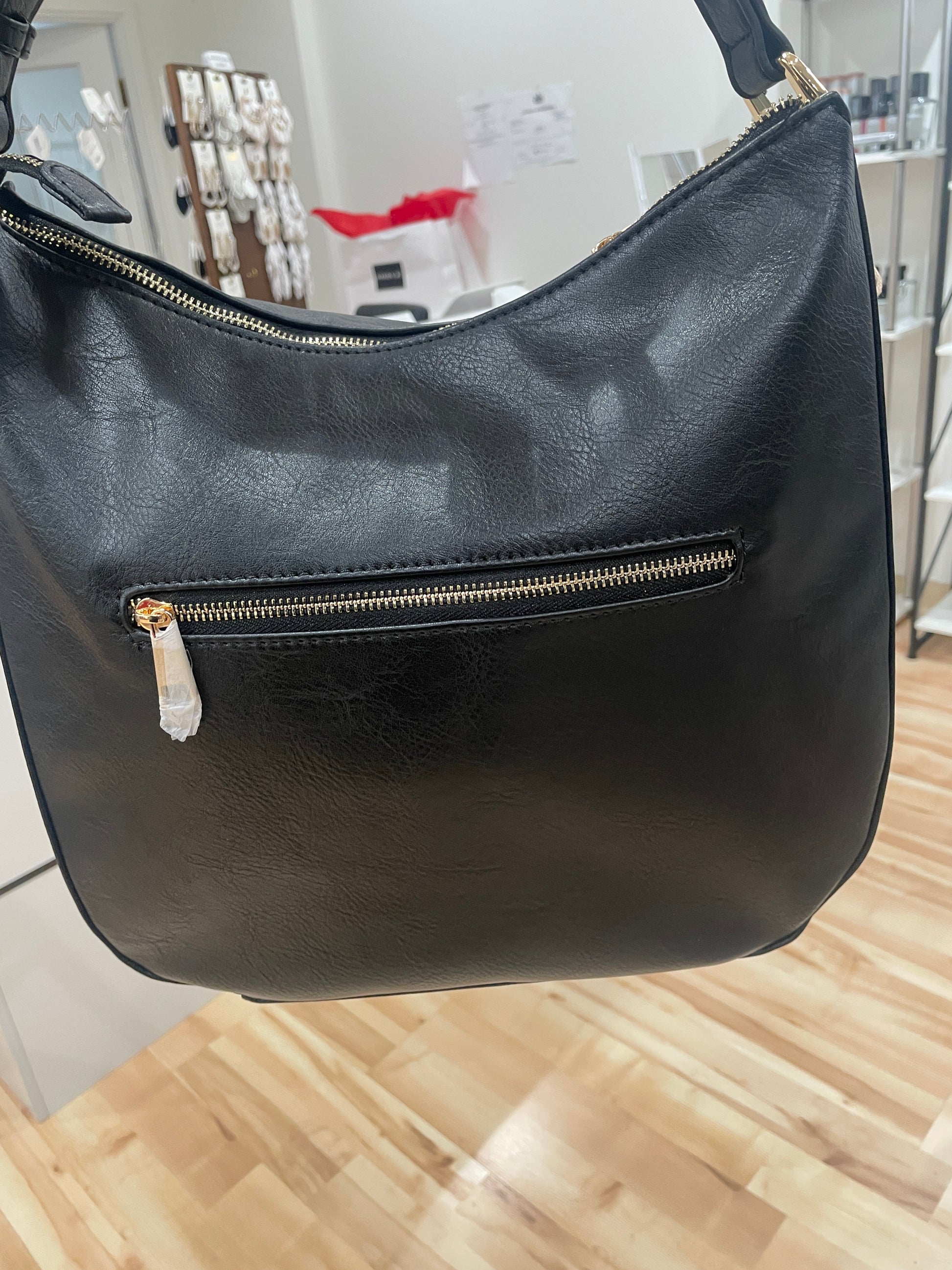 Madison Collection - Large Hobo Bag (Black)