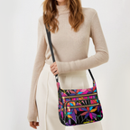 AMMA JO Nylon Crossbody - La Fleur