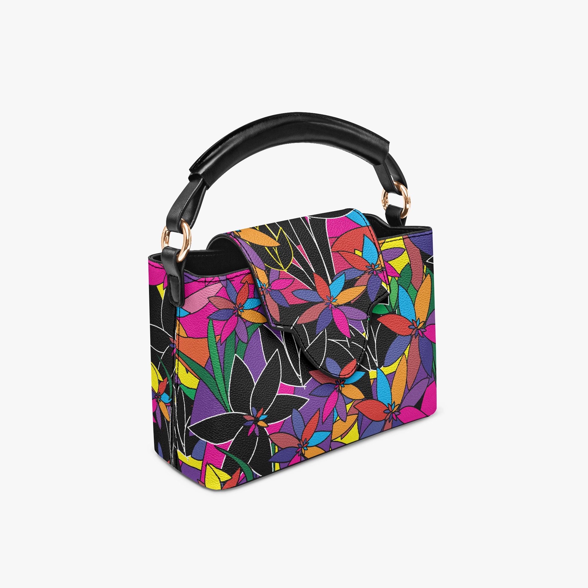 AMMA JO Top Handle Mini Bag - La Fleur