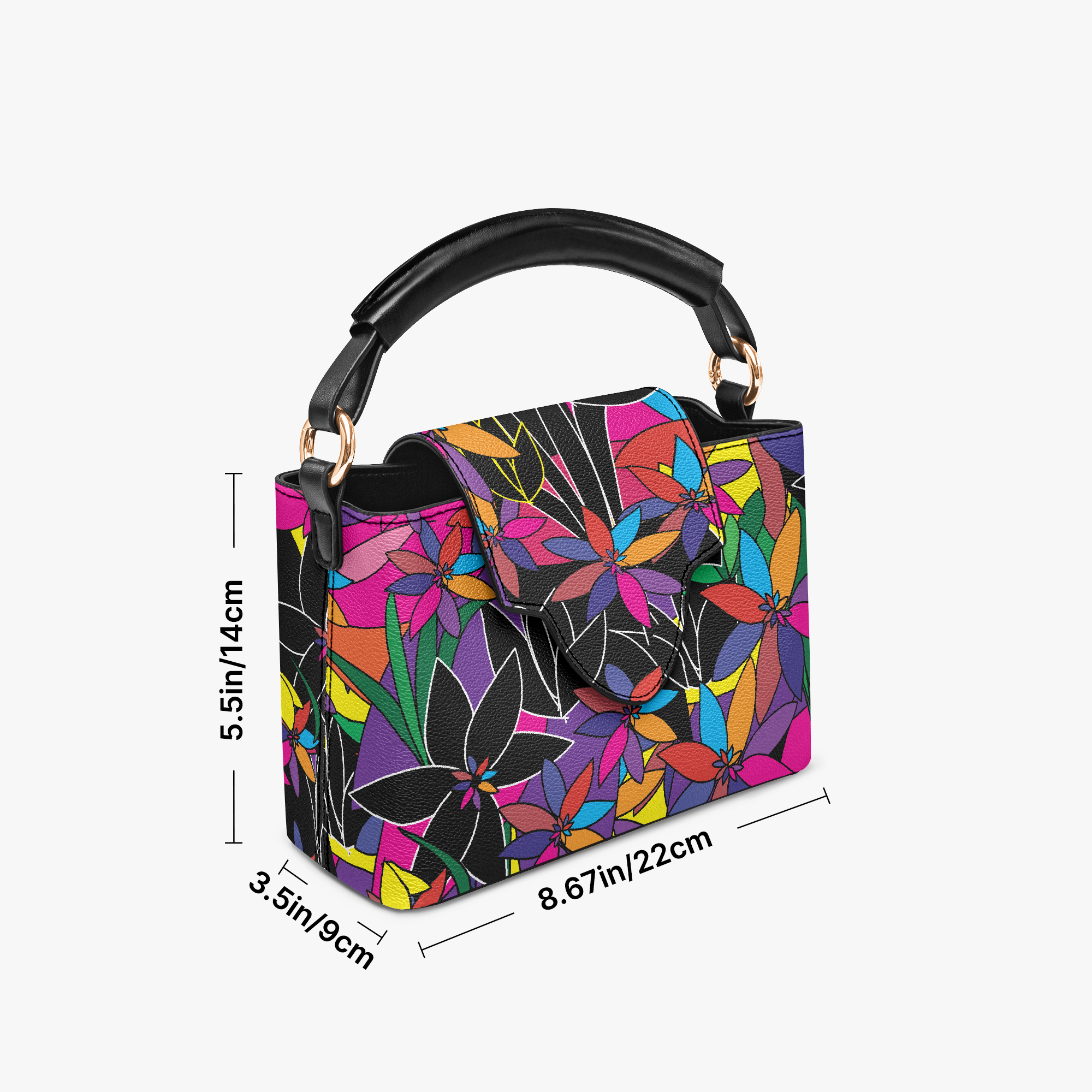 AMMA JO Top Handle Mini Bag - La Fleur