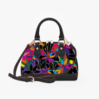 Top Handle Crescent Crossbody Bag - La Fleur