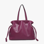 Mauve Purple Cinch Tote