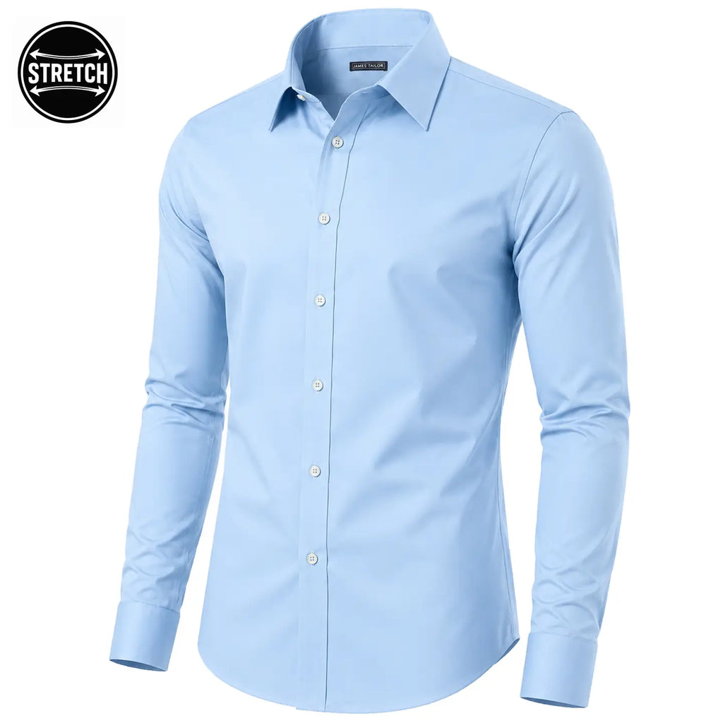 Men's Blue Dress Shirt - Size 2X
