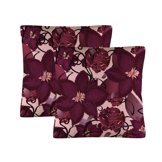 Custom Order - AMMA JO Merlot Magic Print Pillow + Insert (Copy)