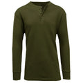 Men's Henly Knit Top - 2X (Olive Green)