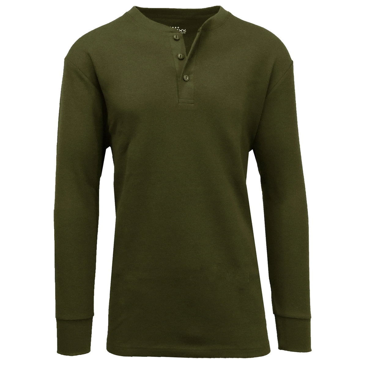 Men's Henly Knit Top - 2X (Olive Green)