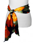 Floral Head and Belt Scarf