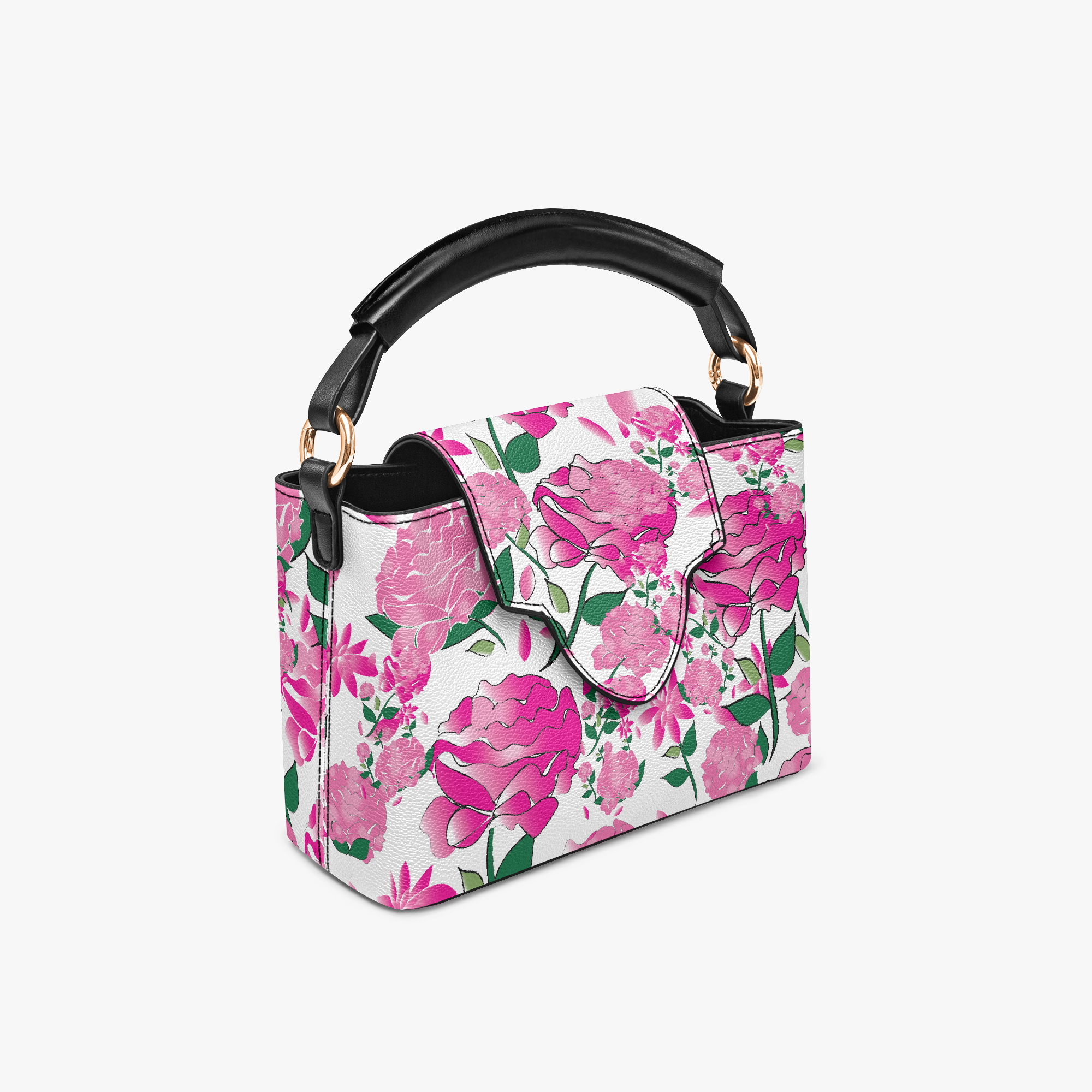 AMMA JO Top Handle Mini Bag - Peony