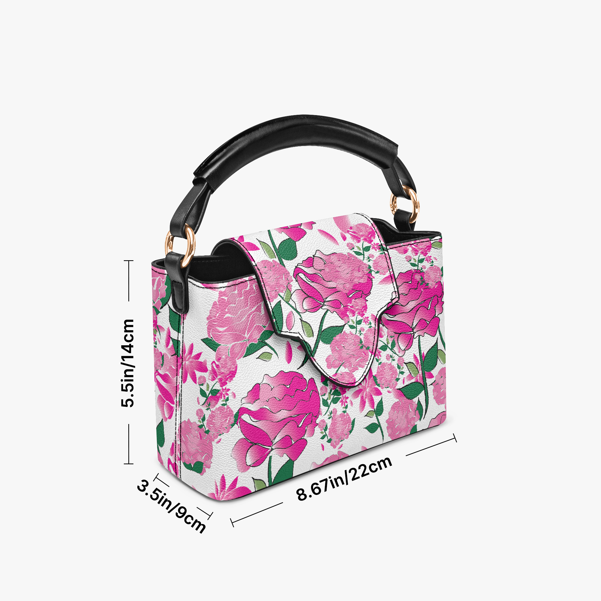AMMA JO Top Handle Mini Bag - Peony
