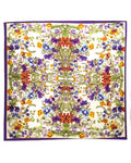 Purple Multi Floral Scarf