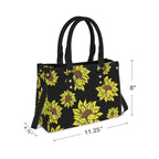 (Custom Order) Artwork Shoulder Bag - Sunflower