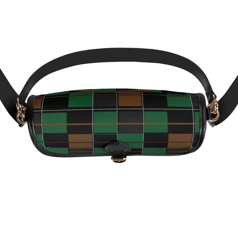 (Pre-Order) Tartan Verde (Green) Square Crossbody Bag