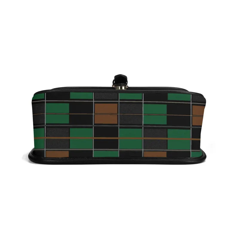 (Pre-Order) Tartan Verde (Green) Square Crossbody Bag