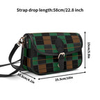 (Pre-Order) Tartan Verde (Green) Square Crossbody Bag