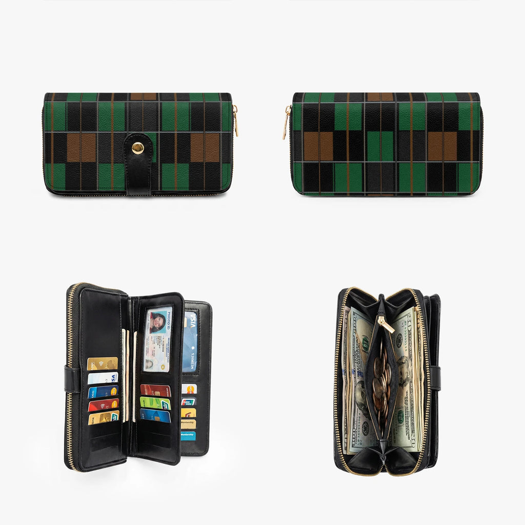 The Everything Wallet (Tartan Green)