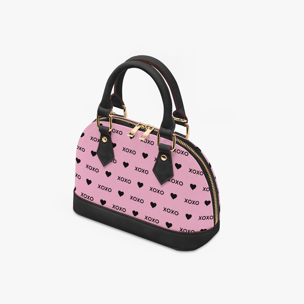 Top Handle Crescent Crossbody Bag - XOXO