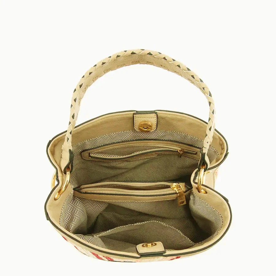 Mustard Yellow Sueded Bucket Shoulder Bag