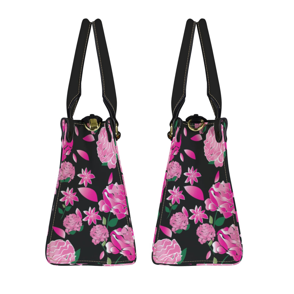 Artwork Shoulder Bag - Peony