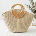 Woven Bucket Beach Bag