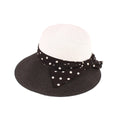 Polka Dot Paper Braided Hat