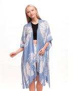 Blue Tie Dye Kimono