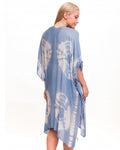 Blue Tie Dye Kimono