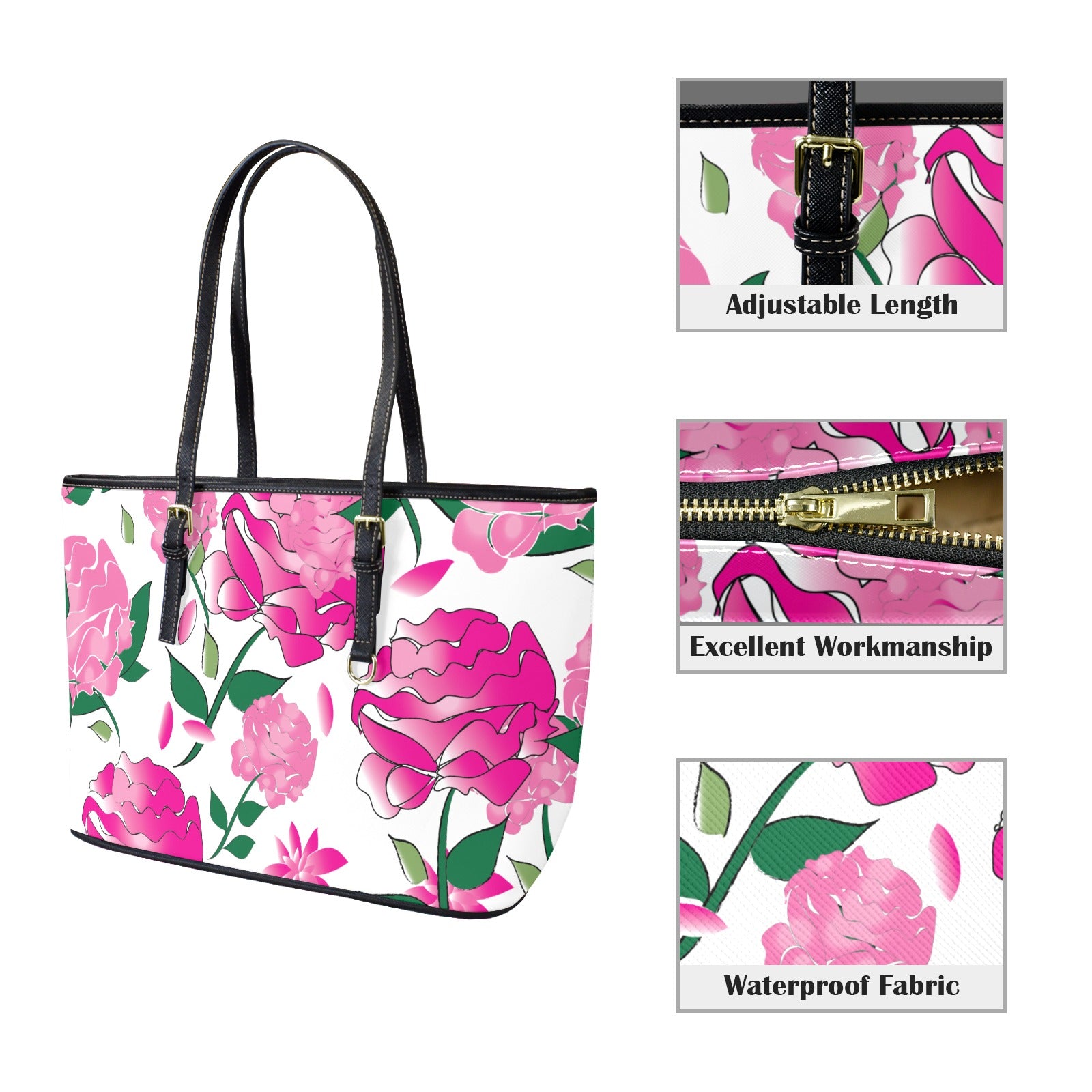 (Custom Order) AMMA JO Artwork Series Peony Tote