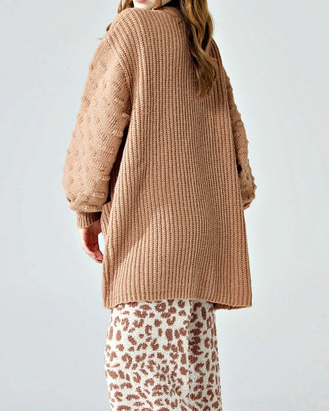 Cozy Cardigan in Taupe