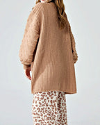 Cozy Cardigan in Taupe