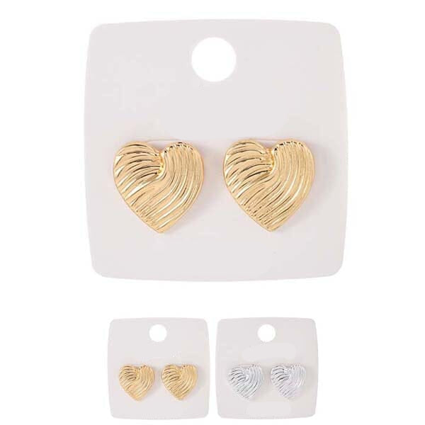 Fashion Heart Minimalist Earrings