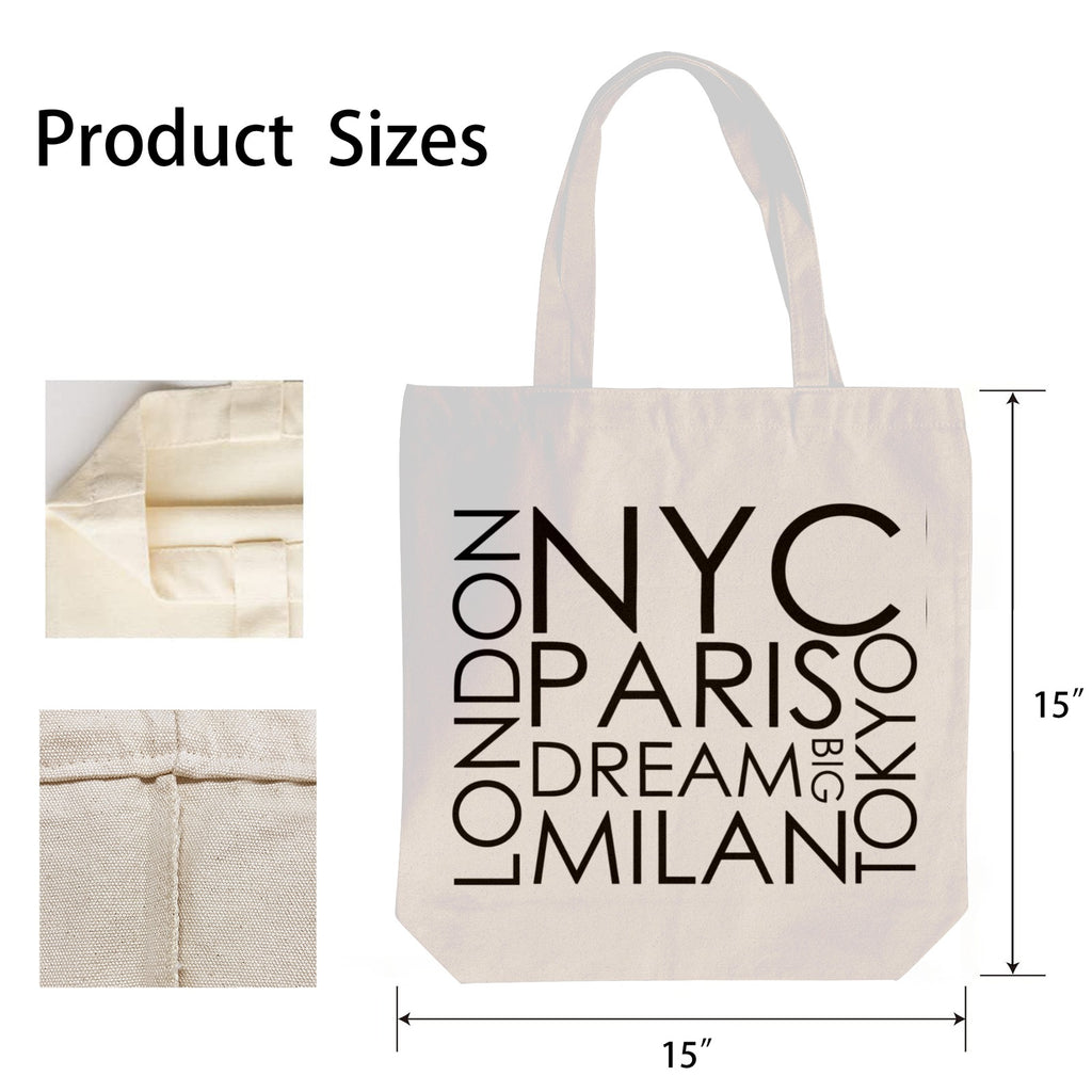 AMMA JO Artwork Canvas Bag (Fashion Road NYC)