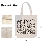 AMMA JO Artwork Canvas Bag (Fashion Road NYC)