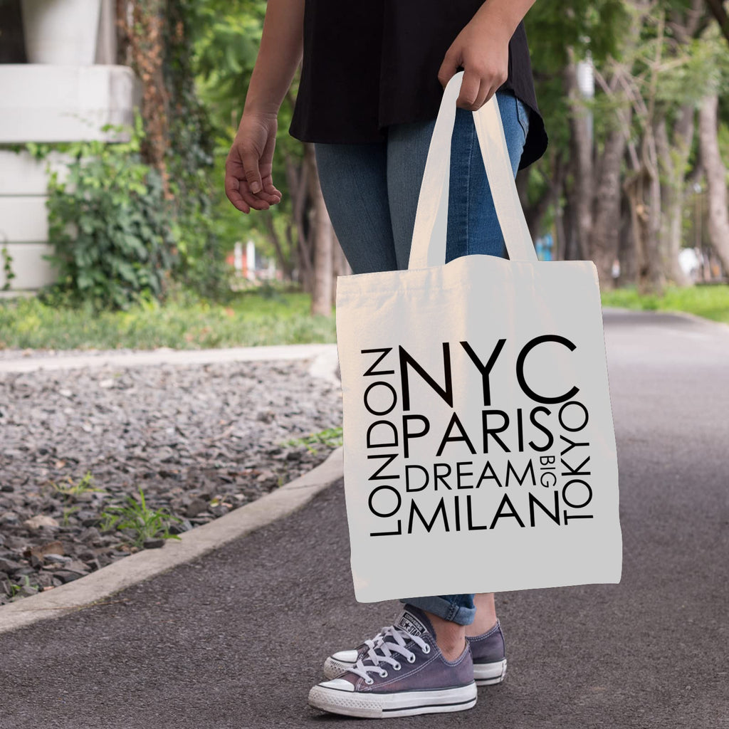 AMMA JO Artwork Canvas Bag (Fashion Road NYC)